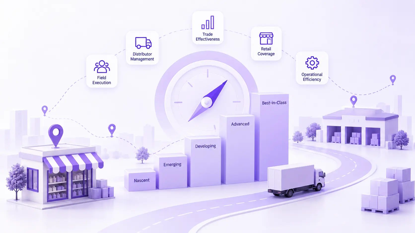 RTM maturity assessment for CPG and FMCG route-to-market teams
