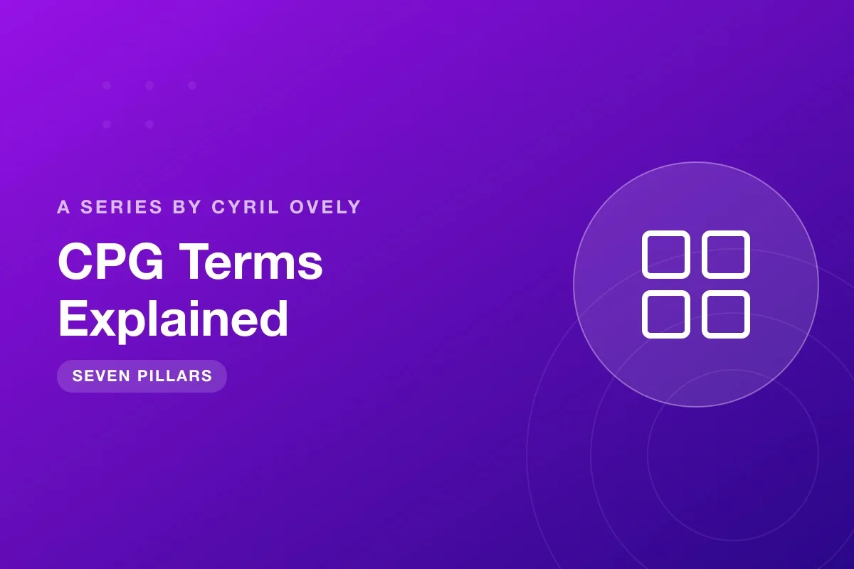 CPG Terms Explained: A Domain Guide for Engineers