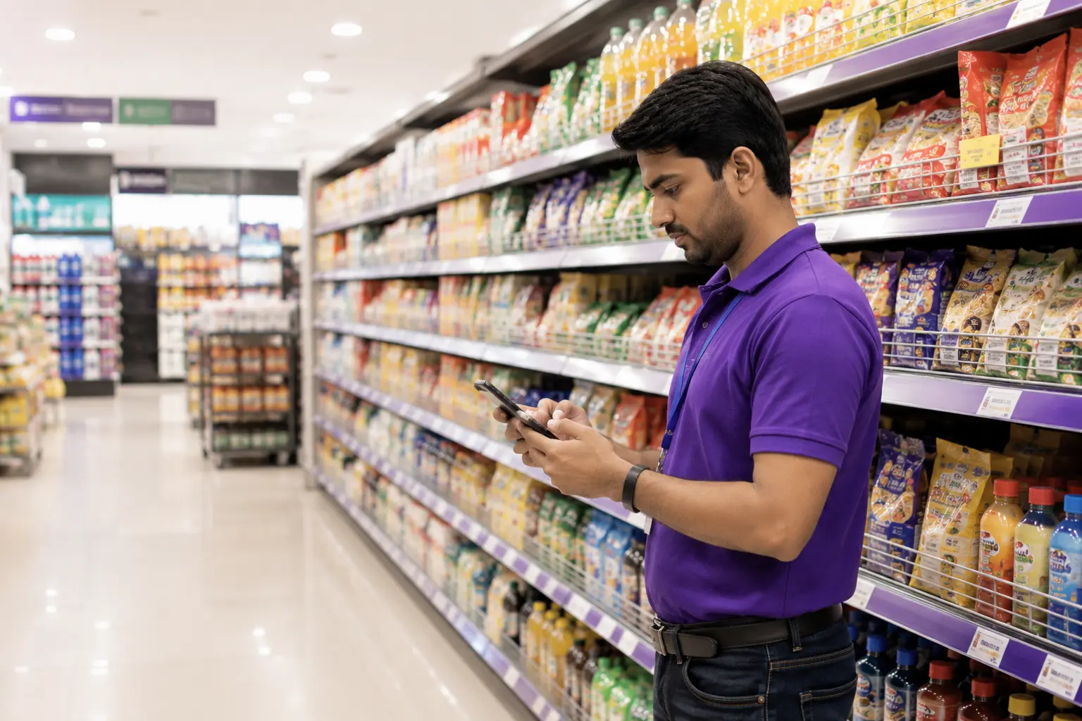 Sales Force Automation platform helping FMCG field teams execute outlet visits, capture orders, monitor shelf conditions, and improve retail execution across large distribution networks.